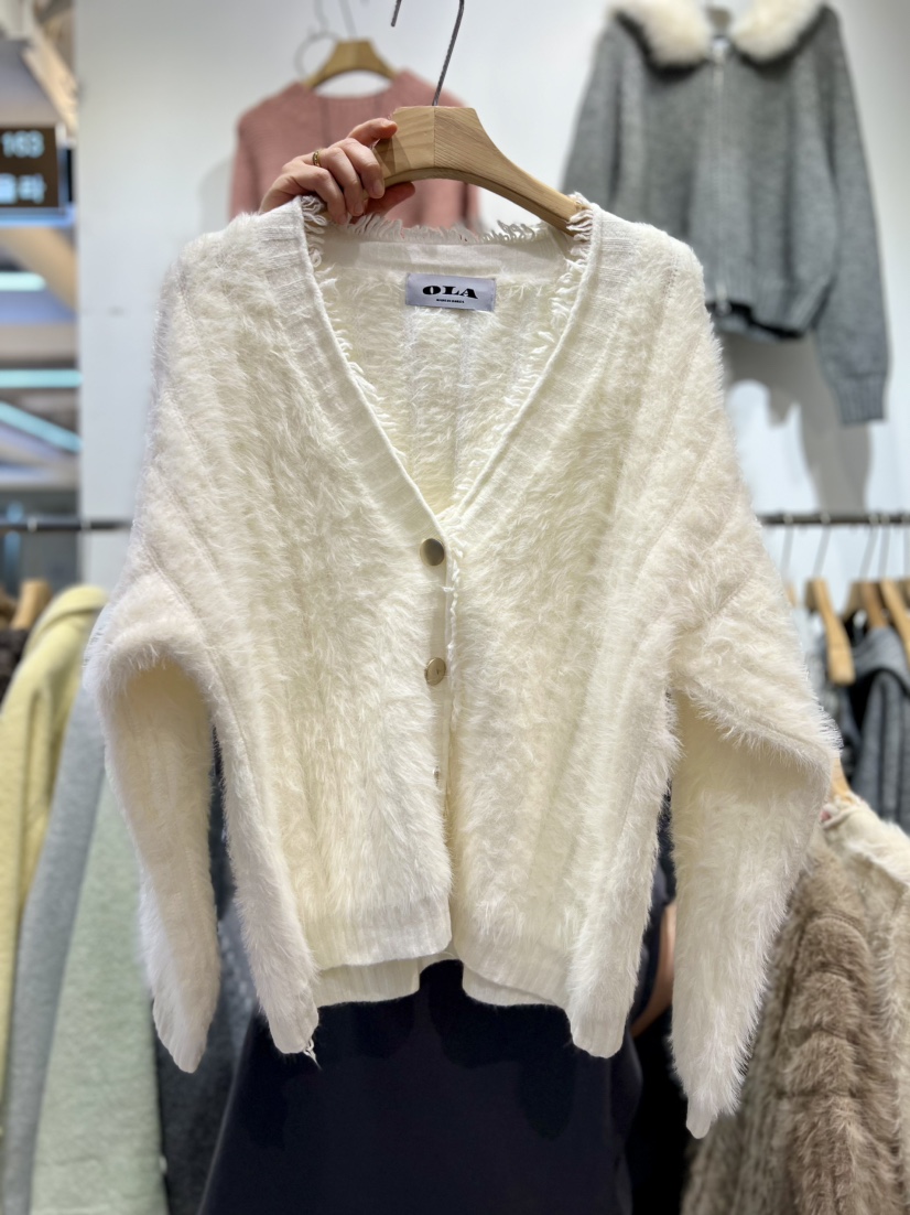 OLA東大門㊣直郵女裝新款人氣熱賣真品職業休閑推薦25秋冬針織衫mellor/OLA針織衫圖色1