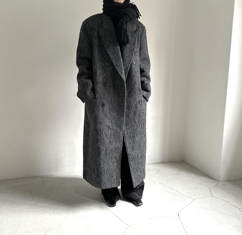 MOMENT東大門㊣實拍女裝新品人氣時尚真品熱賣中長款大衣雙層MOMENT/RECOVER中長款大衣