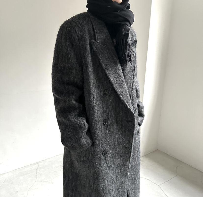 MOMENT東大門㊣實拍女裝新品人氣時尚真品熱賣中長款大衣雙層MOMENT/RECOVER中長款大衣