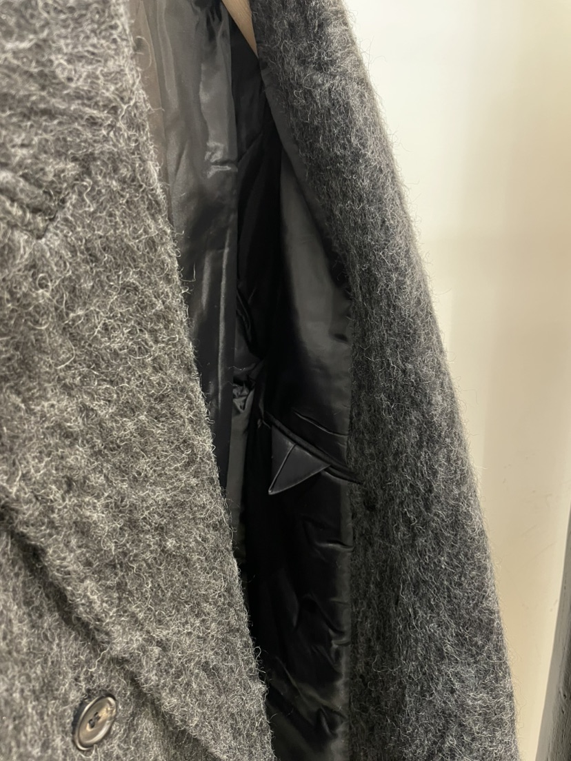 MOMENT東大門㊣實拍女裝新品人氣時尚真品熱賣中長款大衣雙層MOMENT/RECOVER中長款大衣