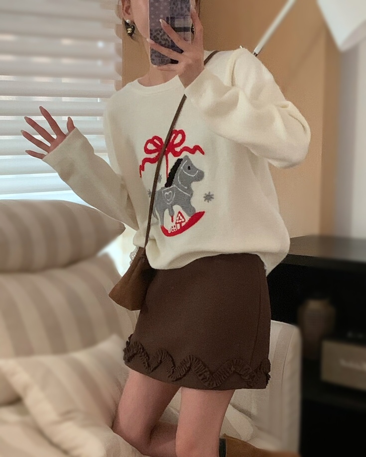 OLA東大門㊣實拍女士新款職業推薦人氣25秋冬時尚真品針織衫mellor/OLA針織衫