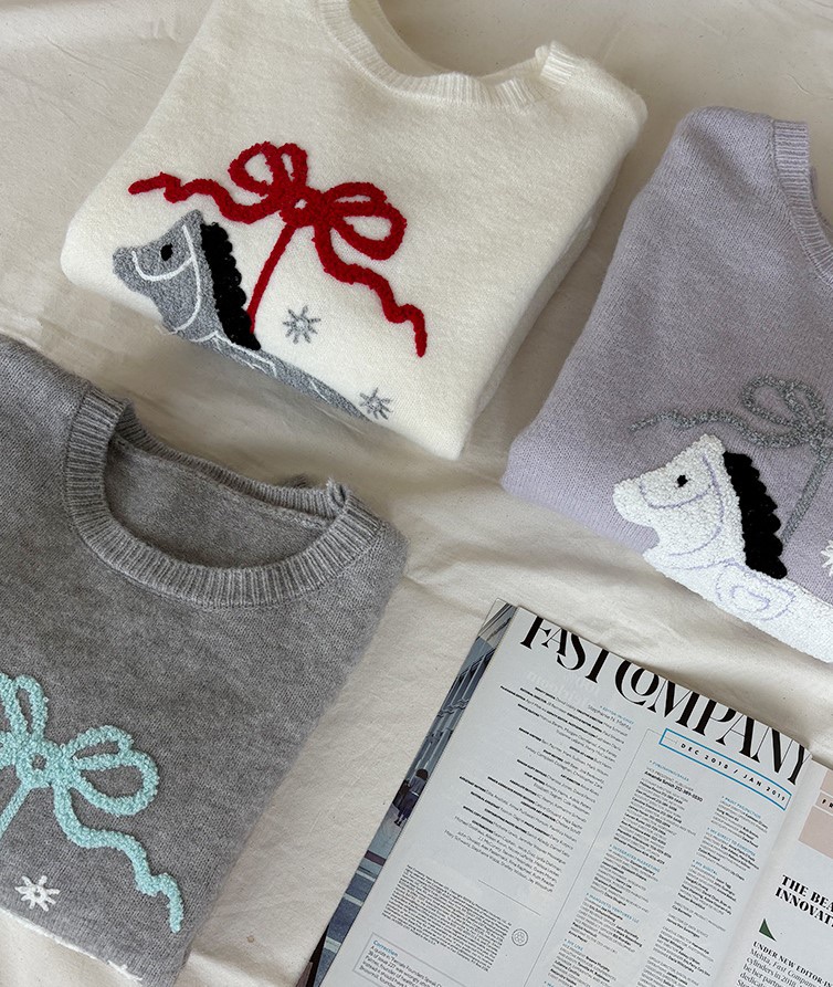 OLA東大門㊣實拍女士新款職業推薦人氣25秋冬時尚真品針織衫mellor/OLA針織衫