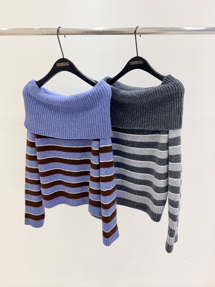 CORAL韓國代購㊣女士新款25秋冬熱賣休閑時尚人氣職業針織衫CORAL針織衫