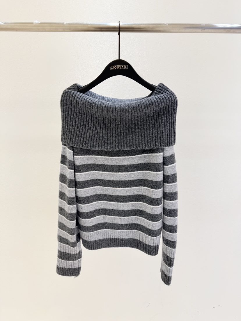 CORAL韓國代購㊣女士新款25秋冬熱賣休閑時尚人氣職業針織衫CORAL針織衫圖色1