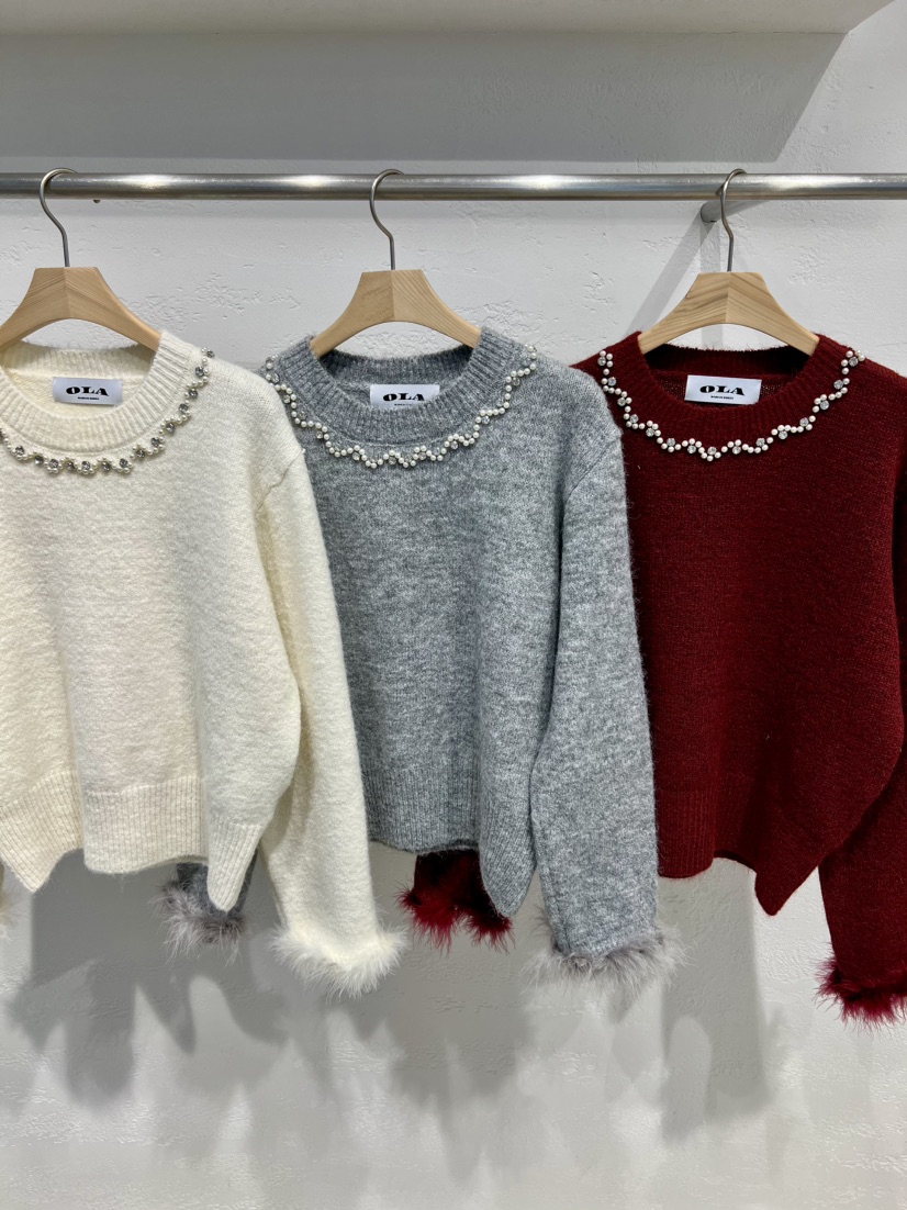 OLA東大門㊣代購女士新品真品人氣熱賣休閑25秋冬職業針織衫mellor/OLA針織衫