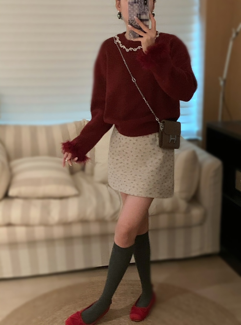 OLA東大門㊣代購女士新品真品人氣熱賣休閑25秋冬職業針織衫mellor/OLA針織衫