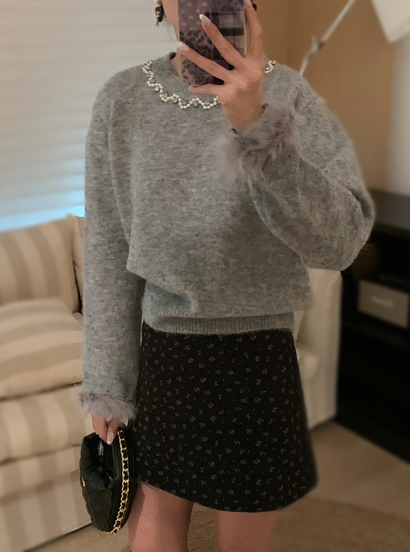 OLA東大門㊣代購女士新品真品人氣熱賣休閑25秋冬職業針織衫mellor/OLA針織衫