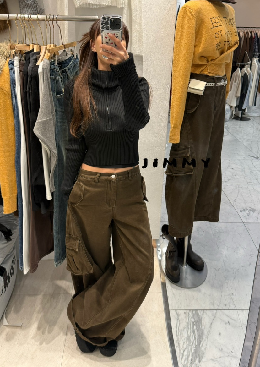 JIMMY東大門㊣代購女士新品真品熱賣推薦休閑人氣25秋冬針織衫JIMMY/REMAKE針織衫