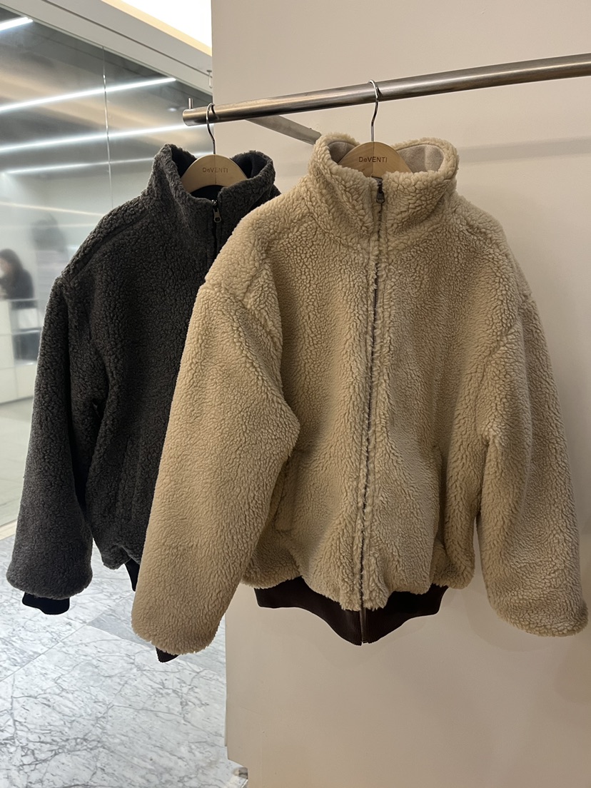 DE VENTI東大門㊣代購女士新款真品休閑25秋冬人氣夾克雙面DE VENTI夾克