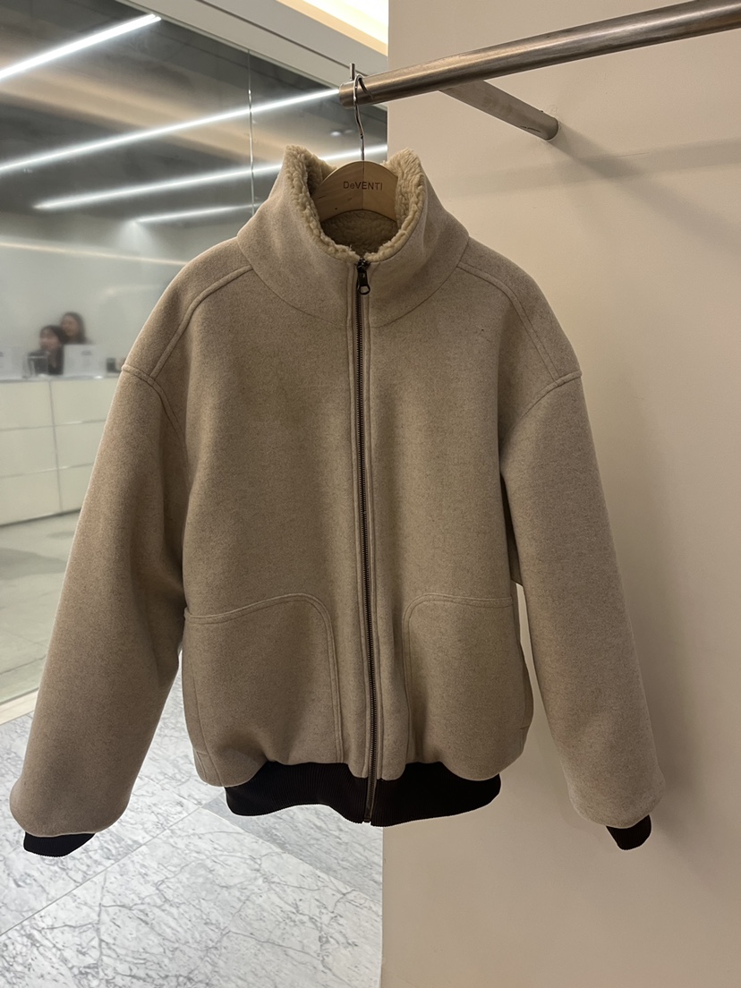 DE VENTI東大門㊣代購女士新款真品休閑25秋冬人氣夾克雙面DE VENTI夾克圖色2