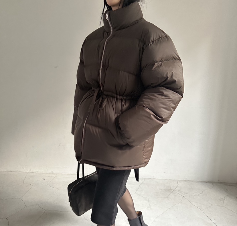 MOMENT韓國代購㊣女裝新款人氣職業真品推薦熱賣休閑短款棉服MOMENT/RECOVER短款棉服