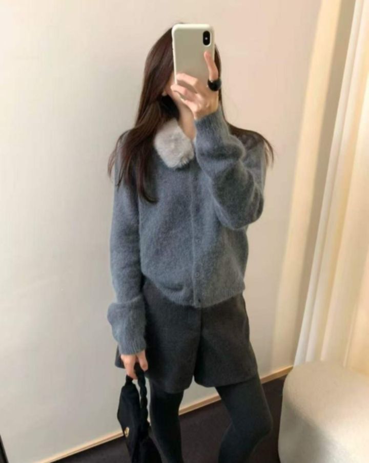 STAY HERE東大門㊣代購女裝新品真品時尚休閑熱賣推薦針織衫STAY HERE針織衫圖色2