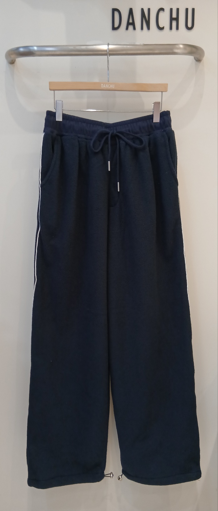 DANCHU韓國直郵㊣女士新款職業休閑推薦25秋冬真品休閑褲抓絨DANCHU休閑褲圖色2