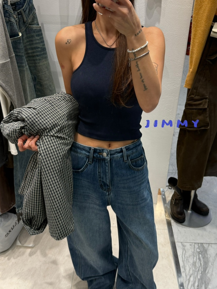 JIMMY東大門㊣直郵女裝新款時尚熱賣職業25秋冬人氣吊帶背心JIMMY/REMAKE吊帶/背心