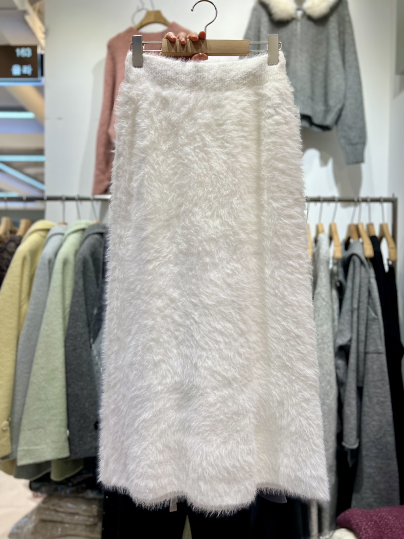 OLA東大門㊣代購女士新款25秋冬真品休閑時尚熱賣職業人氣長裙mellor/OLA長裙圖色1