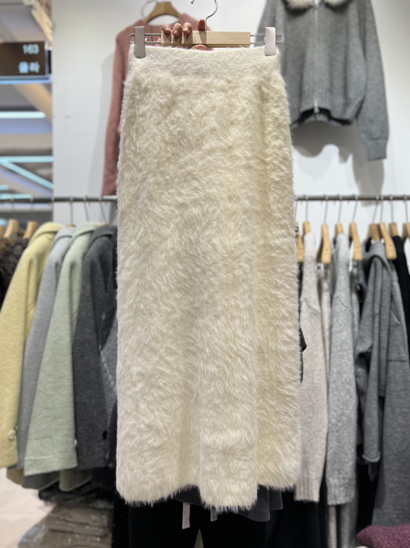 OLA東大門㊣代購女士新款25秋冬真品休閑時尚熱賣職業人氣長裙mellor/OLA長裙圖色2