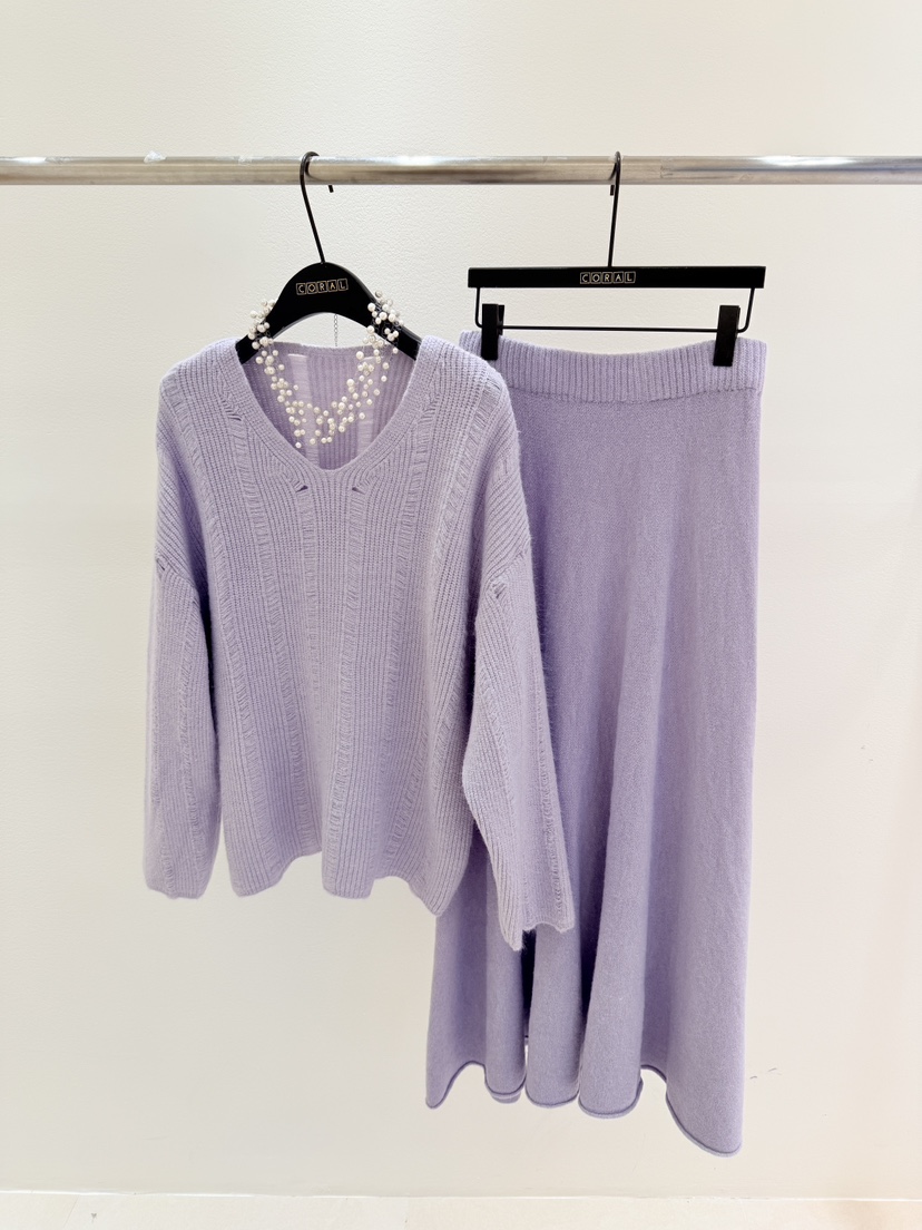 CORAL韓國直郵㊣女裝新品人氣25秋冬真品職業推薦套裝不含飾品CORAL套裝