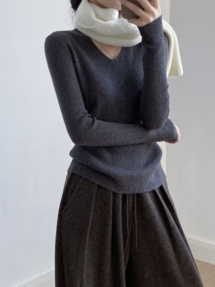 STAY HERE韓國代購㊣女裝新款推薦熱賣真品職業時尚針織衫STAY HERE針織衫