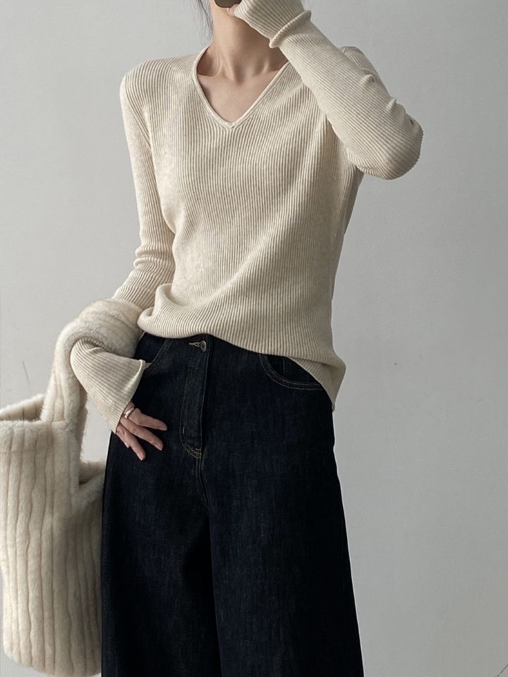 STAY HERE韓國代購㊣女裝新款推薦熱賣真品職業時尚針織衫STAY HERE針織衫