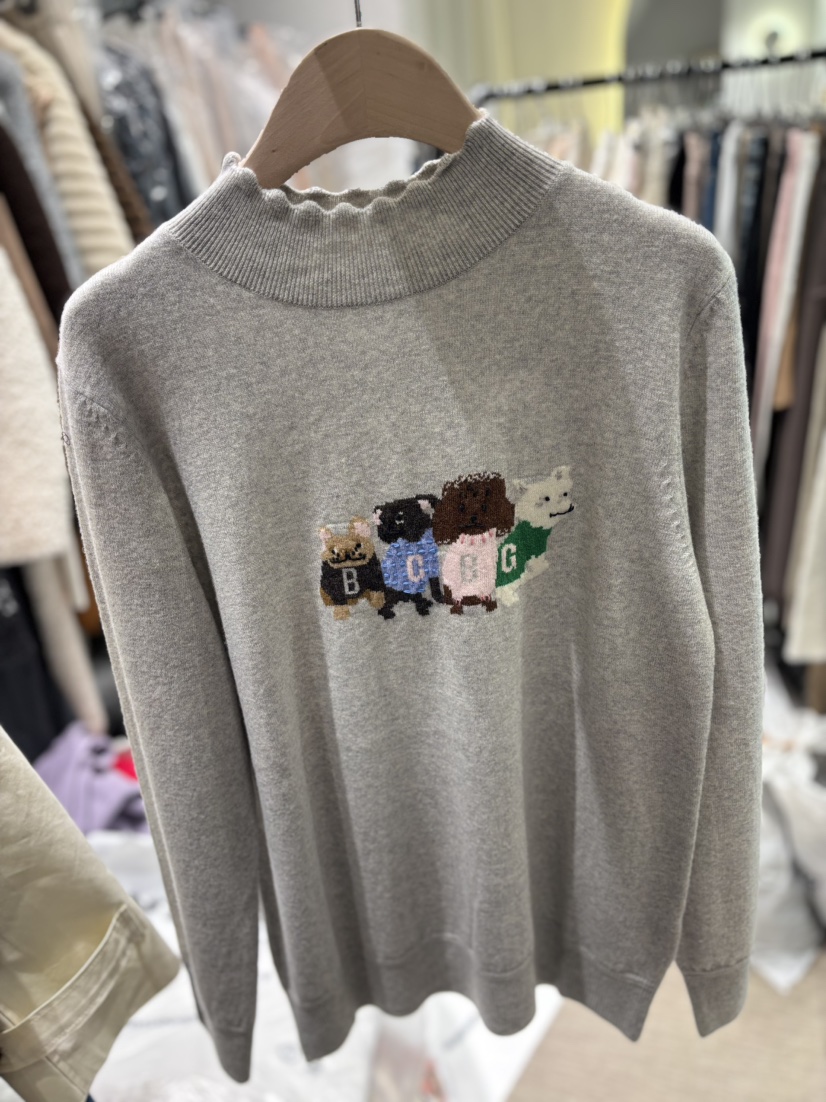 AWESOME-L東大門㊣直郵女士新品人氣時尚真品熱賣休閑針織衫AWESOME-L針織衫圖色1