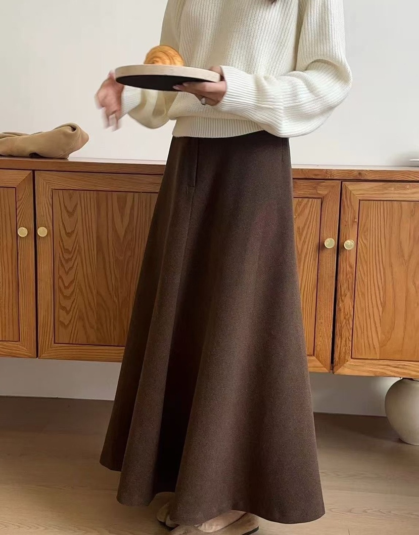 OLA東大門㊣直郵女士新品25秋冬推薦真品熱賣職業人氣時尚長裙mellor/OLA長裙