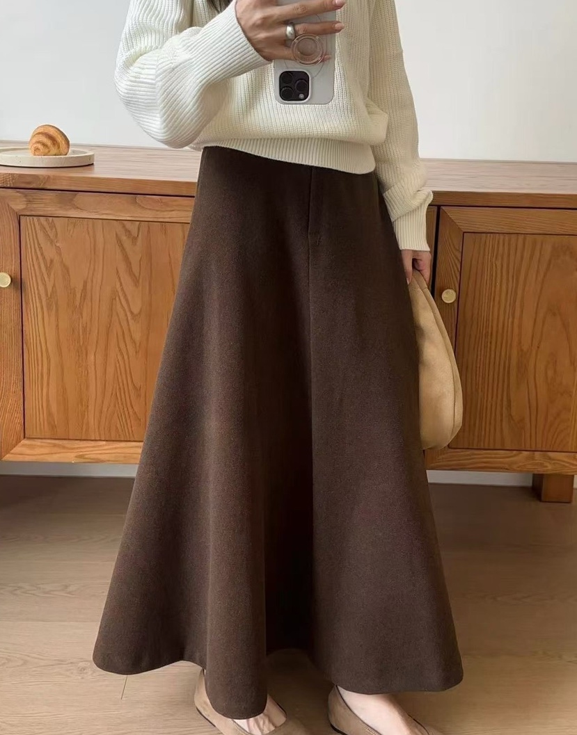 OLA東大門㊣直郵女士新品25秋冬推薦真品熱賣職業人氣時尚長裙mellor/OLA長裙