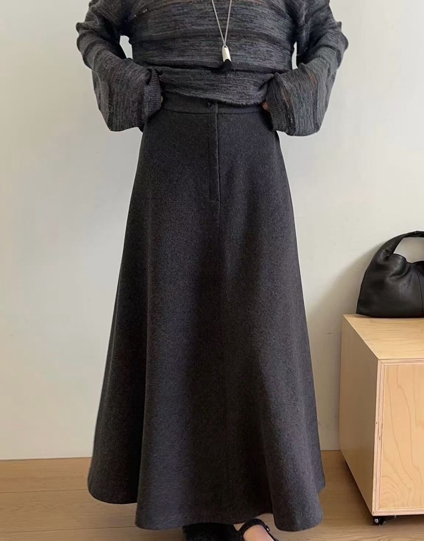 OLA東大門㊣直郵女士新品25秋冬推薦真品熱賣職業人氣時尚長裙mellor/OLA長裙