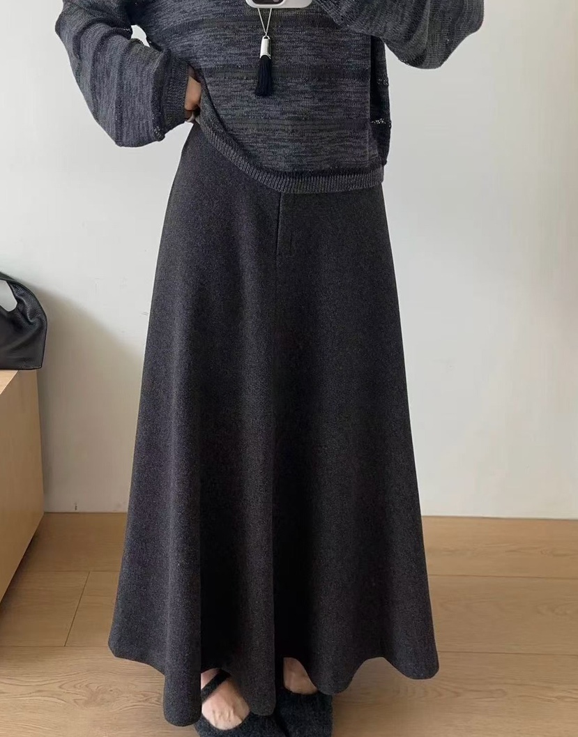 OLA東大門㊣直郵女士新品25秋冬推薦真品熱賣職業人氣時尚長裙mellor/OLA長裙