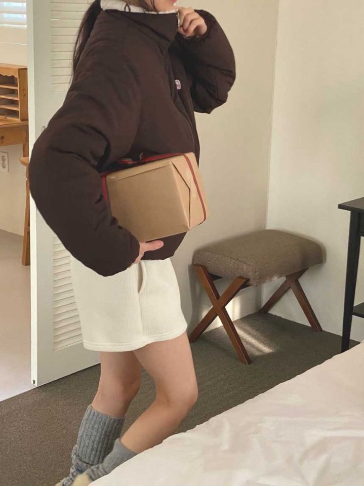 STAY HERE韓國直郵㊣女士新品推薦休閑真品夾克兩面穿雙面STAY HERE夾克