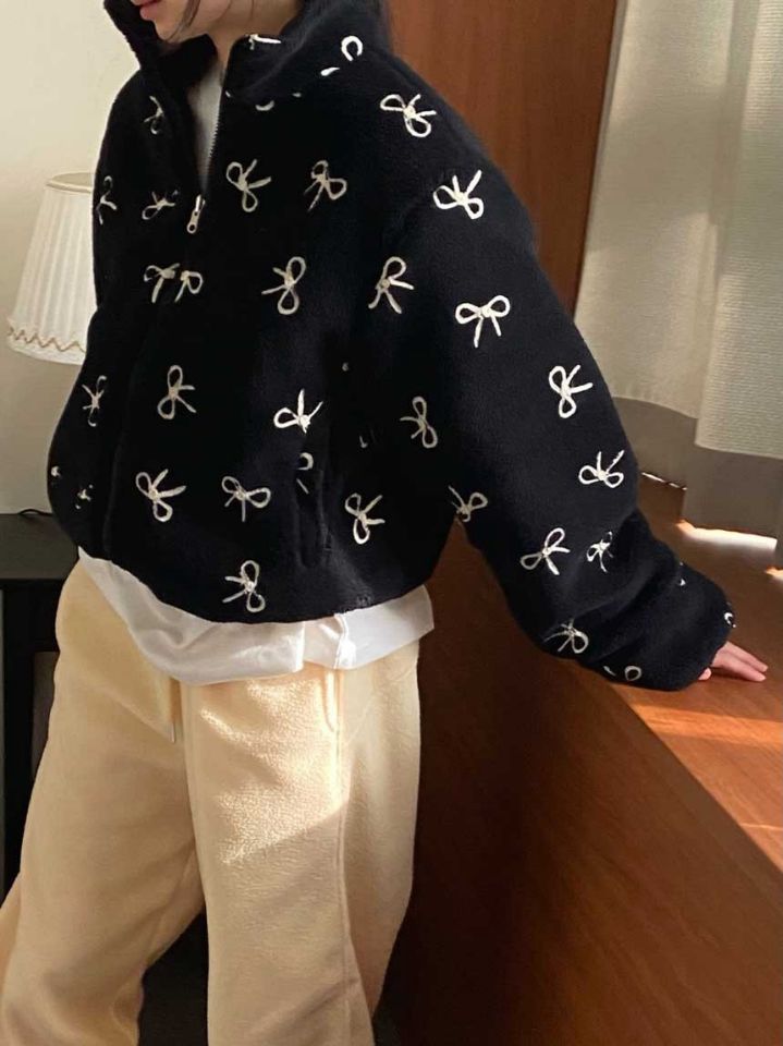 STAY HERE韓國直郵㊣女士新品推薦休閑真品夾克兩面穿雙面STAY HERE夾克