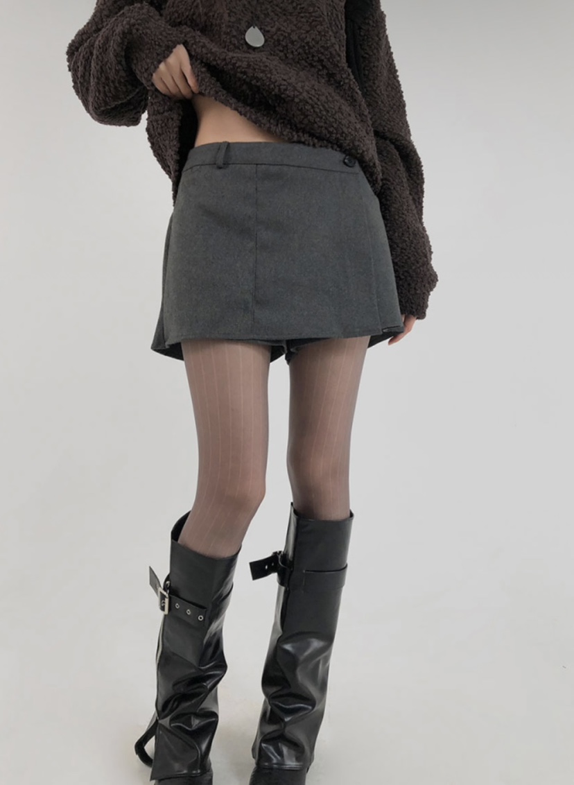 EOMPIT東大門㊣代購女士新款職業推薦時尚真品熱賣休閑裙褲EOMPIT裙褲圖色1