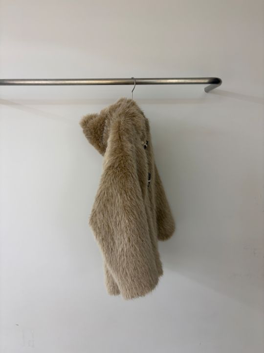 CALLIT東大門㊣直郵女裝新款休閑時尚人氣短款大衣皮草連帽CALLIT短款大衣