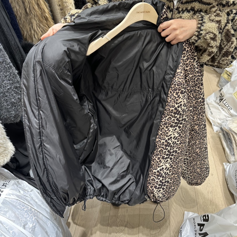 THEMORYPARK東大門㊣直郵女士新款熱賣短款羽絨服里外穿雙面THE MORY PARK短款羽絨服