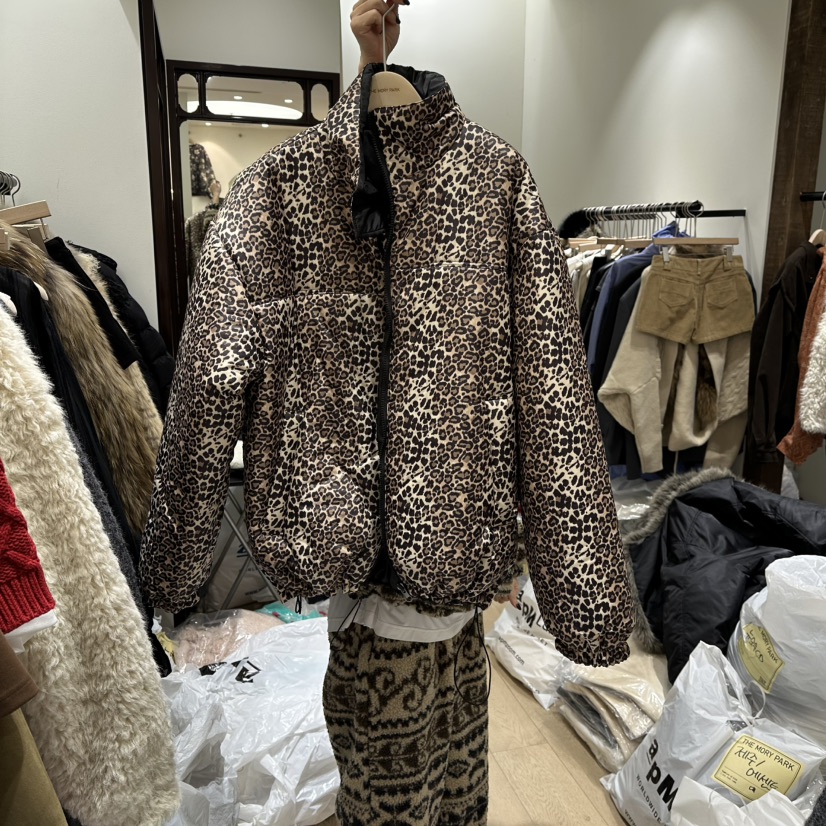 THEMORYPARK東大門㊣直郵女士新款熱賣短款羽絨服里外穿雙面THE MORY PARK短款羽絨服圖色1