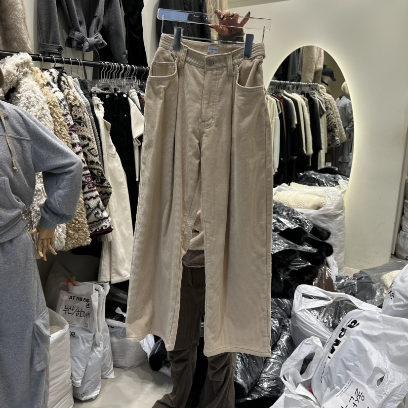 AT THE END東大門㊣直郵女裝新品休閑時尚熱賣25秋冬休閑褲AT THE END休閑褲圖色2