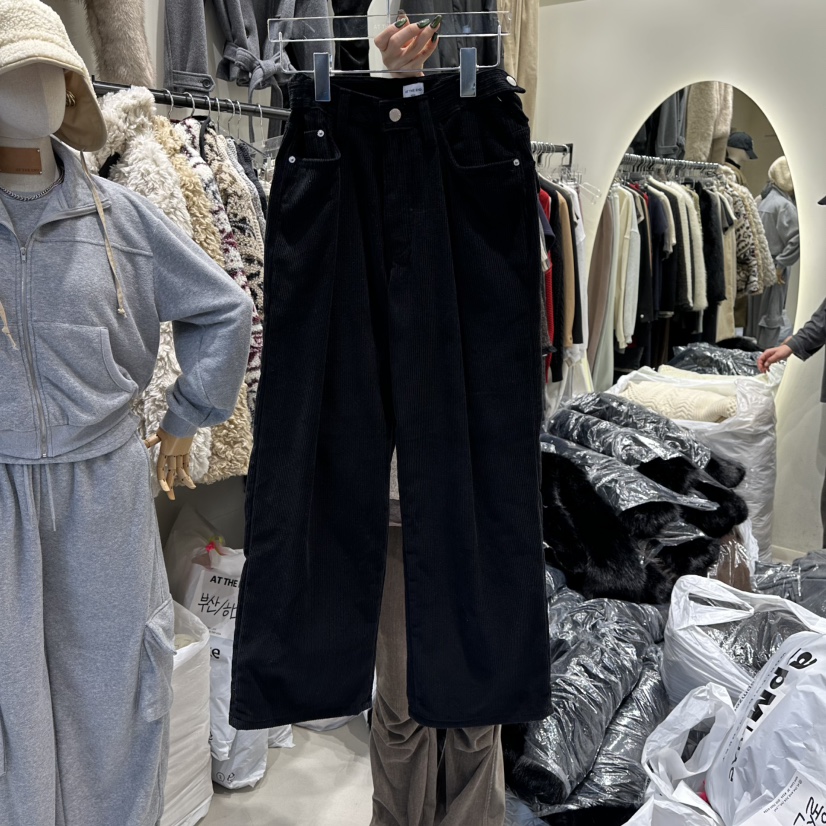 AT THE END東大門㊣直郵女裝新品休閑時尚熱賣25秋冬休閑褲AT THE END休閑褲圖色3