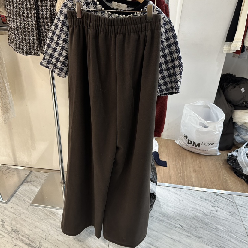 ABLESTUDIO韓國代購㊣女裝新款推薦熱賣職業休閑休閑褲羊毛ABLESTUDIO休閑褲