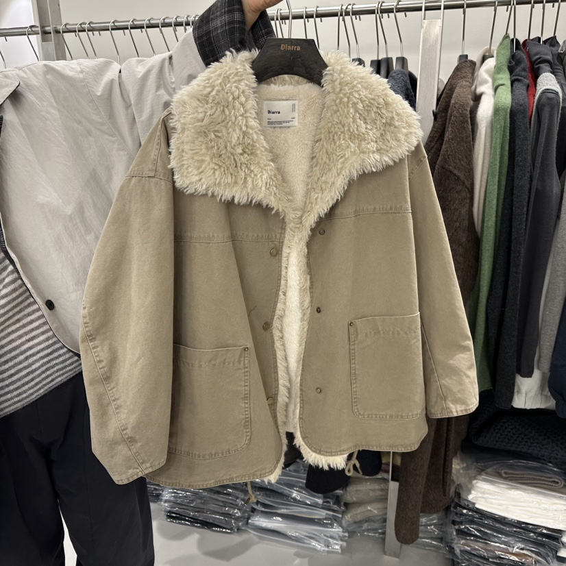 DIARRA東大門㊣直郵女士新款真品時尚熱賣休閑推薦25秋冬夾克DIARRA夾克圖色1
