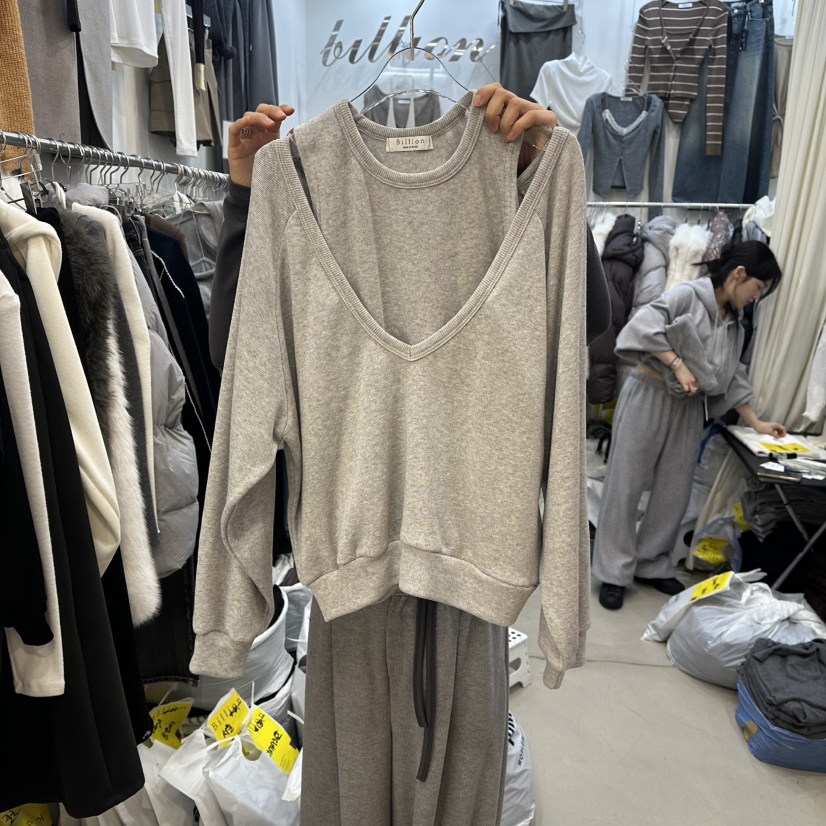 BILLION-L東大門㊣直郵女裝新款推薦熱賣25秋冬真品套裝套裝BILLION-L套裝圖色2