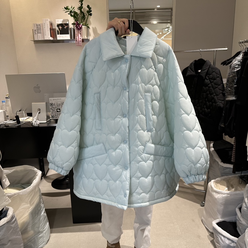 MEMO CLASSIC韓國直郵㊣女士新款休閑人氣推薦25秋冬短款棉服MEMO CLASSIC短款棉服圖色1