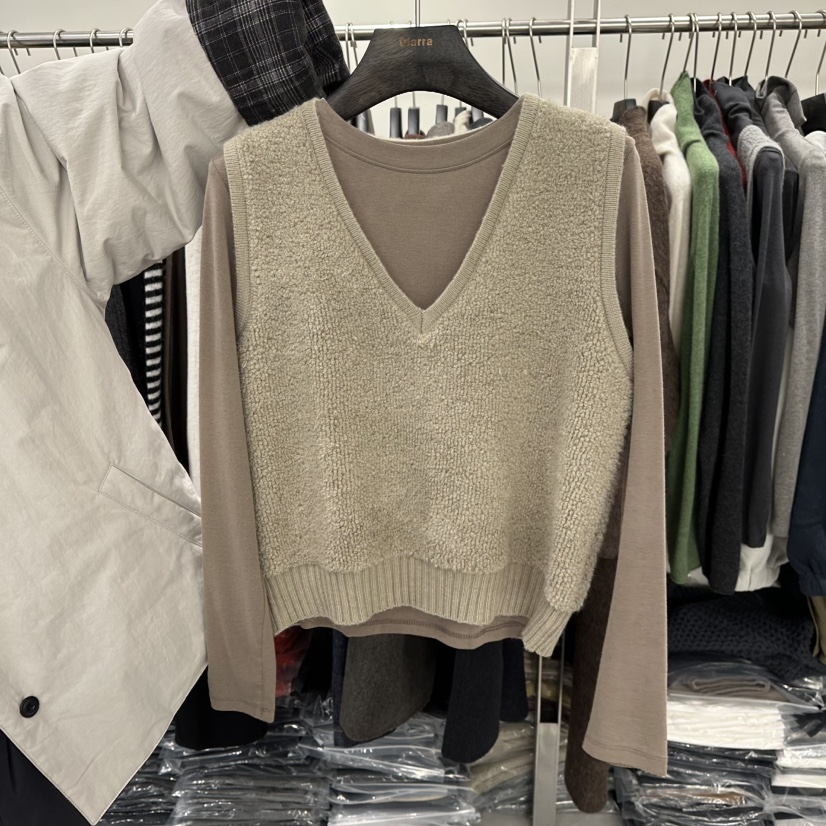 DIARRA東大門㊣直郵女士新品休閑熱賣推薦25秋冬職業吊帶背心DIARRA吊帶/背心圖色1