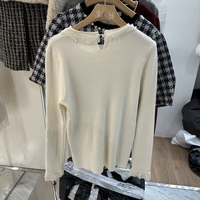 ABLESTUDIO東大門㊣直郵女士新品休閑時尚職業人氣熱賣針織衫ABLESTUDIO針織衫