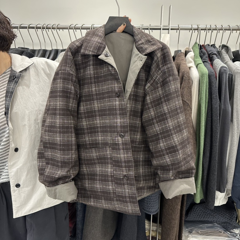 DIARRA東大門㊣實拍女裝新款真品熱賣25秋冬人氣夾克兩面穿DIARRA夾克圖色2