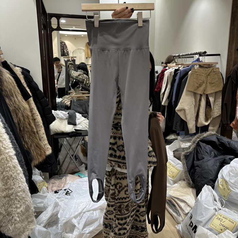 THEMORYPARK東大門㊣直郵女裝新款職業推薦打底褲鯊魚褲緊身褲THE MORY PARK打底褲/鯊魚褲圖色1