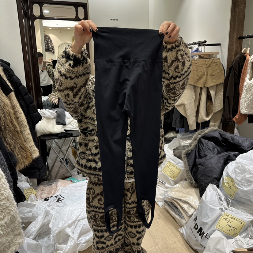 THEMORYPARK東大門㊣直郵女裝新款職業推薦打底褲鯊魚褲緊身褲THE MORY PARK打底褲/鯊魚褲圖色3