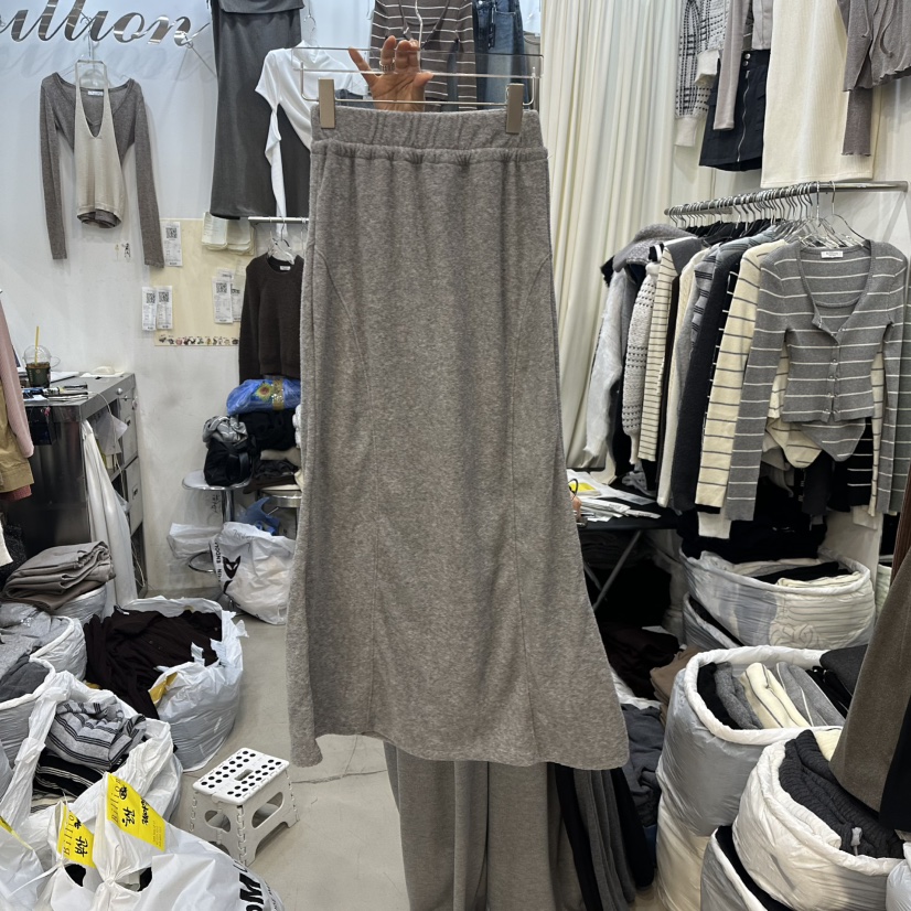 BILLION-L東大門㊣代購女士新款25秋冬推薦人氣熱賣休閑長裙BILLION-L長裙