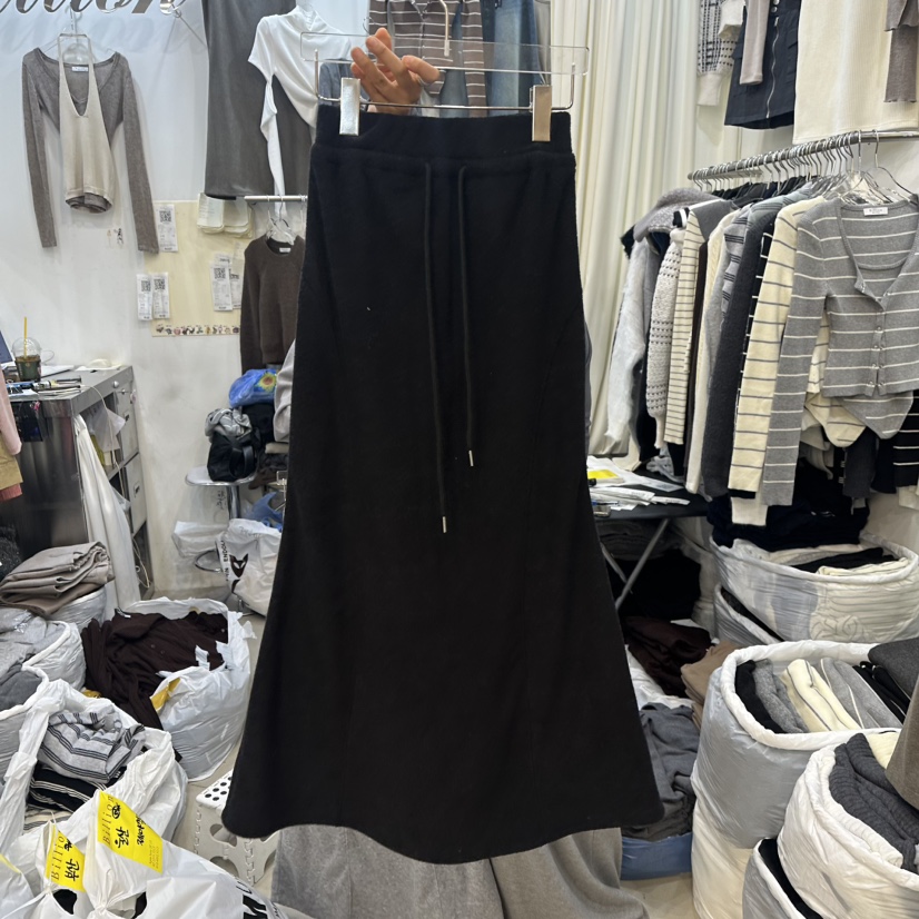 BILLION-L東大門㊣代購女士新款25秋冬推薦人氣熱賣休閑長裙BILLION-L長裙圖色3