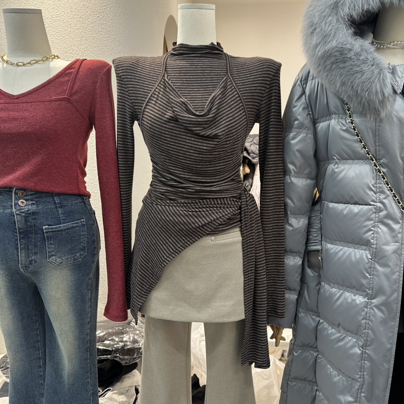 MAGNOLIA36-L韓國代購㊣女士新品25秋冬熱賣時尚人氣休閑套裝MAGNOLIA36-L套裝圖色2