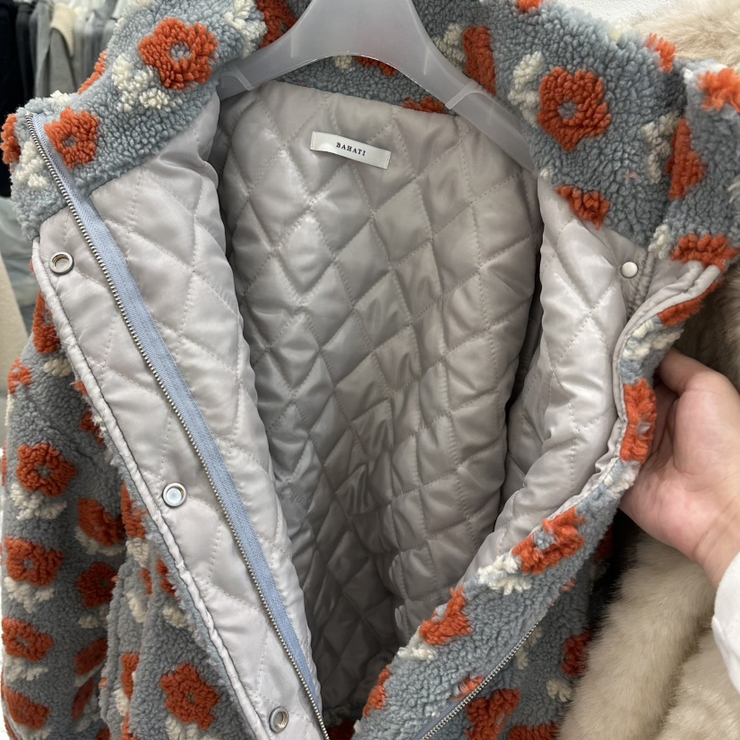 BAHATI東大門㊣實拍女裝新款人氣時尚25秋冬推薦職業夾克花朵BAHATI夾克