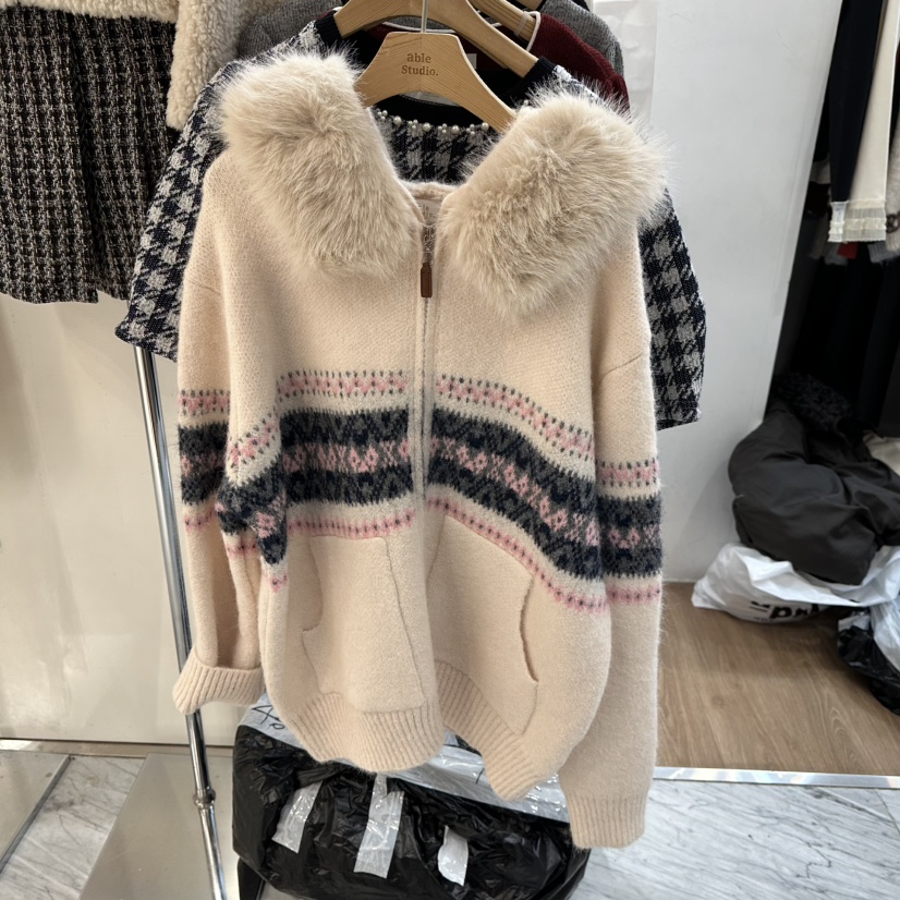 ABLESTUDIO韓國直郵㊣女士新款時尚熱賣推薦職業25秋冬毛衣ABLESTUDIO毛衣圖色2